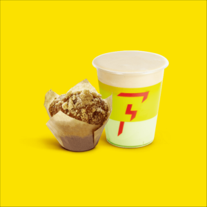 FCKR Avo Cream Latte Set(w Muffin)