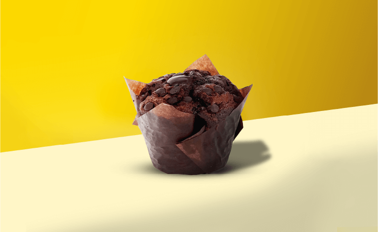 DOUBLE CHOCOLATE MUFFIN