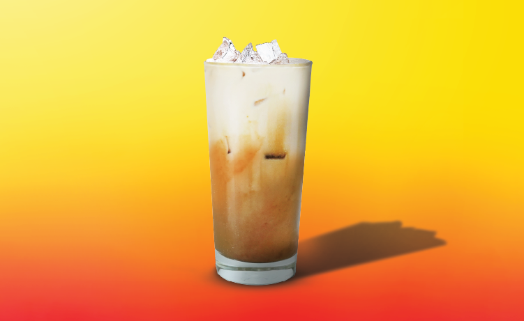 happy hoursice lotus latte