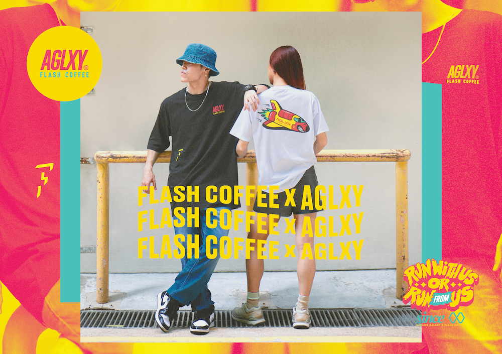 Flash Coffee Drops First Ever Capsule Collection with Streetwear Brand Ageless Galaxy